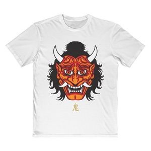 Japanese Anime Red Oni Ghost Tee